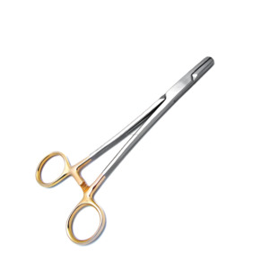 Cruciate Needle <b>Holder</b> TC 7" (18 Cm) Reusable Stainless Steel Surgical Instruments Veterinary Use Debonairii Brand Customized - Product Image 2