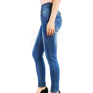 Premium <b>Women</b> Winter <b>Jeans</b> Pant Comfortable Stretch 100% Cotton Fabric High Waist Stylish Fit for Casual Wear Street Fashion - Product Image 4