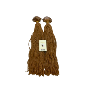 Extensiones de Cabello Virgen Onda Natural, Trama Genius y Trama de Mariposa, Cabello Humano Doble Dibujado, Cabello de Cobre, Elegante y Elegante, Novedad - Product Image 1