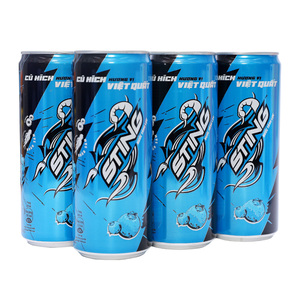 Blueberry Energy Drink Can Vitamin B6 <b>Saw</b> Palmetto Functional Export Packaging Suntory for Vietnam 0.32L 12 Months Shelf - Product Image 4