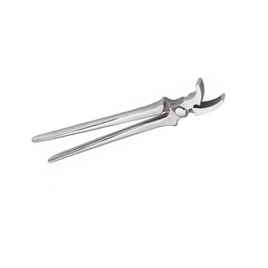 Clincheur de sabot de cheval en acier inoxydable allemand de qualité supérieure, à bec courbé, robuste, réutilisable, équipement vétérinaire pour fermeur - Product Image 3