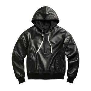 Premium Men's 100% Polyester Pullover Hoodie <b>Jacket</b> Windproof Oversized Warm Hooded Casual Outerwear OEM ODM Private Label - Product Image 4