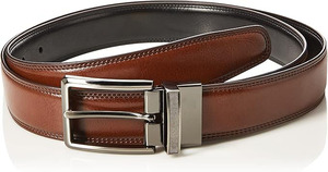 Ceinture habillée élégante pour hommes 2026 en cuir véritable de haute qualité avec logo personnalisé et boucle ardillon automatique, idéale pour jeans – Vente en gros - Product Image 4