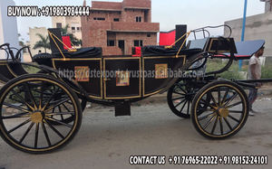 DSTEXPORTS Carruaje de Caballos para Bodas Estilo Cenicienta, Último Modelo de Carruajes Reales Tirados por Caballos, Fabricante, Carruaje de Metal en Venta - Product Image 2