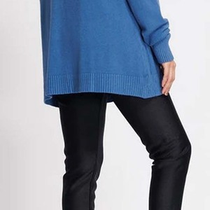 Cardigans en laine/cachemire tricotés sur mesure de qualité supérieure à col en V, extra longs, pour les sororités/fraternités - Product Image 6