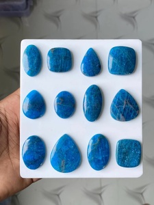 Apatite bleu océan néon, pierre précieuse en vrac, cabochon - Product Image 3