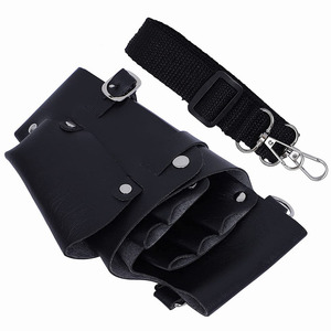 5.9*22 Inch Barber Salon Use Holsters Black Color Lightweight Barber <b>Tools</b> Bags Multi Purpose Hairdressing <b>Tools</b> Holsters - Product Image 1