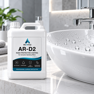 AR-D2 เคลือบเซรามิกสำหรับสุขภัณฑ์ 20 ลิตร กันน้ำ ≥100 °   การเคลือบผิวนาโนป้องกันสิ่งสกปรกแบบกันน้ำ - Product Image 6