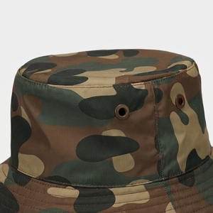 Sombrero de Camuflaje Tipo Bonnie, 50/50 Nailon y Algodón, Tejido Táctico, Unisex, para Pesca, Ciclismo, Uso Diario, Ajustable, para Todas las Estaciones - Product Image 4