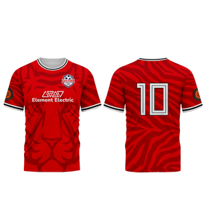 เสื้อฟุตบอลแบบสั่งทำพิเศษ แขนสั้น ผ้าถักเนื้อแน่น แบบกลับด้านได้ สไตล์เป็นทางการ แห้งเร็ว ระบายอากาศได้ดี - Product Image 4