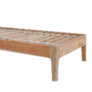 Cadre de lit en teck robuste et durable, de la meilleure qualité et de taille super king, pour la décoration de la maison - Product Image 6