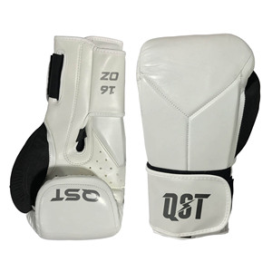Gants de boxe en cuir synthétique PU 12oz 14oz avec fermeture auto-agrippante pour soutien du poignet, respirants, logo personnalisé OEM, vente en gros - Product Image 6