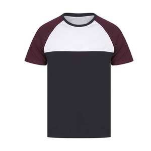 Ensemble deux pièces pour homme : T-shirt en coton et short – Vêtements grande taille pour homme – Couleurs contrastées – Polyester – Tenue d'été tendance – Ensemble jumeau pour homme - Product Image 5