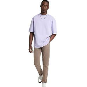 T-shirt Homme Oversize OMMIZ 2026 à Épaules Tombantes en Polyester/Coton, Séchage Rapide, Respirant, Toile, Vente en Gros, Meilleures Ventes - Product Image 4