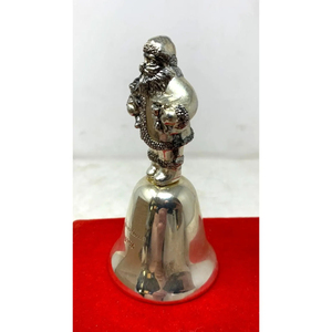 Campana Colgante de Latón Dorado Personalizable con Grabado, Forma de Santa Claus, para Decoración del Hogar o Iglesia, Manualidades Metálicas - Product Image 4
