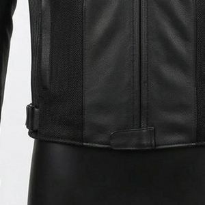 All-Season <b>Motorcycle</b> <b>Jacket</b> with Removable Inner Lining PU Leather Motorbike <b>Jacket</b> for Men Windproof Riding Coat - Product Image 6