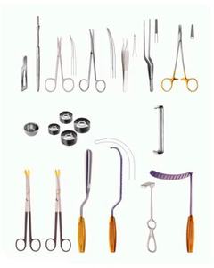 Ensemble d'instruments de mammaplastie en acier inoxydable de qualité supérieure, kit d'outils de chirurgie plastique réutilisable pour la réduction, le lifting et l'augmentation mammaire - Product Image 2