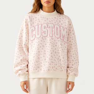 Sudadera con Capucha para Mujer, Talla Grande, Cuello Redondo, 100% Algodón, Forro Polar Ecológico, Resistente al Viento, Anti-Pilling, Transpirable, de Secado Rápido, para Invierno y Otoño - Product Image 1