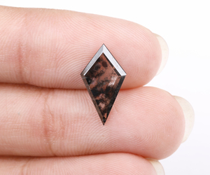 OM GEMS Diamante de laboratorio cultivado con corte Salt & Pepper de 1.80 Ct, único, hecho a mano, perforado con láser, suelto, personalizado, tipo Sal y Pimienta - Product Image 6