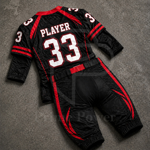 Conjunto de Pantalones y Camiseta de Fútbol Americano Personalizados de Verano, Nombre del Jugador Personalizado, Tela de Malla Transpirable, Uniforme de Entrenamiento de Equipo, Servicio OEM - Product Image 5