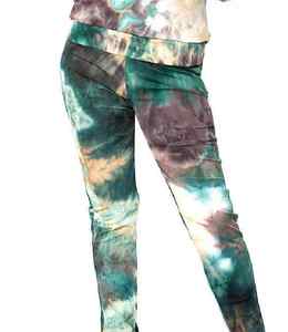 Women Tie Dye Hooded <b>Tracksuit</b> Full Sleeve Elastic Waist Casual Sportswear Gradient Color Sublimation Print Polyester - Product Image 5