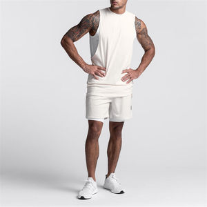 NESTA SPORTS Nouveau Débardeur Homme Personnalisé Tendance Uni Grande Taille pour Musculation Fitness et Entraînement en Salle de Sport - Product Image 1