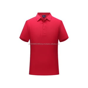 Polo de Manga Corta de Verano en Varios Colores, Polo Unisex de Secado Rápido con Diseño de Botones - Product Image 1