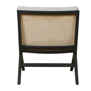 Sillón Moderno de Madera Maciza Tapizado para Jardín, Sala de Estar, Hotel, Resort, Cafetería - Product Image 6