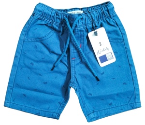 Nouveau design pantalon court pour garçon 4-10 ans short décontracté à poches élastiques avec décoration à motifs pour une impression globale - Product Image 3