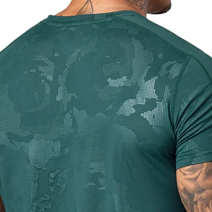 Camiseta deportiva premium para hombre, transpirable, informal, atlética, de secado rápido, para entrenamiento diario. - Product Image 4