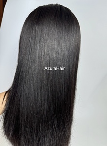 Extensiones de trama de cabello humano virgen directo de fábrica Paquetes de ondas naturales y profundas sueltas atadas a mano en estilo recto Precio barato - Product Image 6