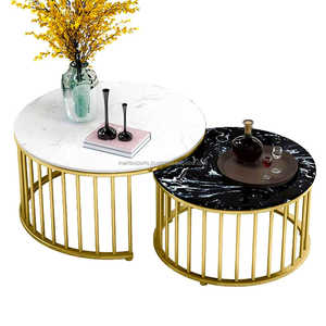 Elegante y elegante mesa de centro moderna de acero inoxidable, diseño minimalista personalizable, función de anidación contemporánea, Cocina Para el hogar - Product Image 5