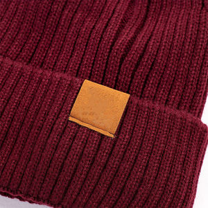 Urban Export Line Apparel High Quality Handmade Crochet Knitted Winter Custom Black Beanie <b>Hats</b> With Custom logo OEM Service - Product Image 6