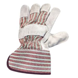 Premium Heavy-Duty Canadian Rigger Safety Gloves Anti-Vibration Safety <b>Cuff</b> Cowhide Split Leather Fire Proof Industrial Hand <b>Arm</b> - Product Image 6