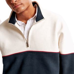 <b>Half</b> <b>Zip</b> Hoodie for <b>Men</b> Cotton <b>Men's</b> Hoodies Custom <b>Sweatshirts</b> With Hooded Organic Cotton Jersey <b>Mens</b> Pullover Hoodies - Product Image 6