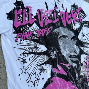 Camisetas de Algodón de 300 g/m² con Estampado Personalizado, de Alta Calidad, Estilo Urbano, Corte Holgado para Hombre - Product Image 2