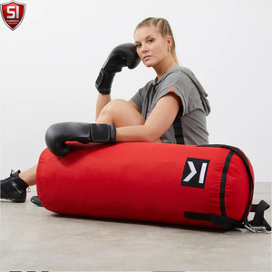 Sacos de Boxeo de Alta Calidad con Logotipo Personalizado, para Entrenamiento de Boxeo y Kickboxing, Hechos de Cuero PU/PVC, Rellenos de Algodón, 25 kg, Ligeros - Product Image 4