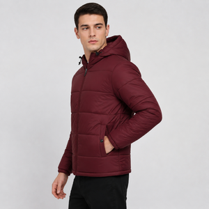 Premium puffer <b>jacket</b> made with insulated comfort and durable weather ready design <b>for</b> practical cold season everyday protection - Product Image 2