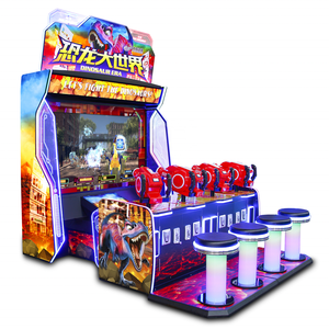 Dinosaur Era Water Shooting Arcade <b>Machine</b> 65 Inch 4 Player Coin Operated Redemption Game - Product Image 1