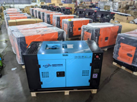 Générateur diesel silencieux de fabrication industrielle 20 kVA 25 kVA 30 kVA 50 kVA 80 kVA pour démarrage automatique Perkins 480 V insonorisé 220 V