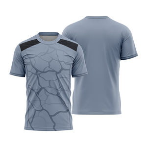 เสื้อฟุตบอลแบบสวมคอ คอกลม แขนสั้น น้ำหนักเบา ผลิตจากโพลีเอสเตอร์ 100% สีสันไล่ระดับสำหรับผู้ใหญ่ แบบสั่งทำพิเศษ - Product Image 1
