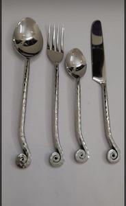 Luxury Traditional Commercial Stainless Steel Flatware Set Silver with Mirror Polish Sustainable Parties Reasonable Price - Product Image 3