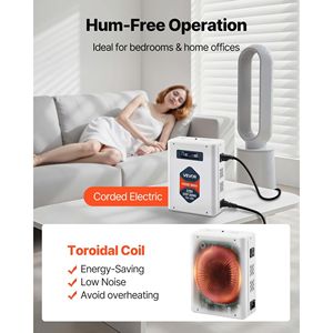 Convertidor de Voltaje de Alta Resistencia 3000VA, Transformador de 220V a 110V con 2 Tomas de Corriente US y USB - Product Image 6