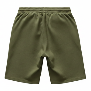 Shorts décontractés d'été pour hommes, style délavé à l'acide, pour le sport, le jogging, vintage, effet usé, shorts de sport en molleton. - Product Image 3