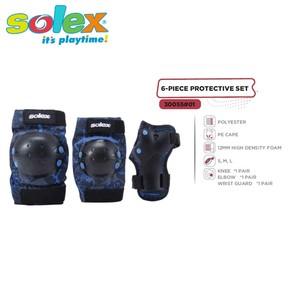 Equipo de Protección de Seguridad para Niños para Patineta, Scooter, Deportes de Ruedas, Material de Poliéster, Protección para Rodillas y Codos - Product Image 2