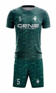 Vente en gros de maillots de football/soccer personnalisés avec logo, style nouveau, imprimés, été, 100% polyester, OEM - Product Image 5