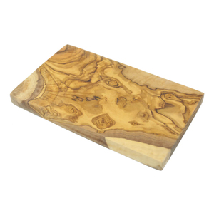 Planche à découper rectangulaire en bois d'olivier naturel, faite à la main, pour la maison et l'hôtellerie, à prix compétitif - Product Image 1