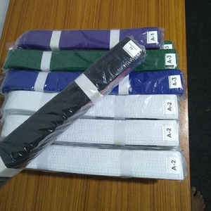 Cinturón de Jiu Jitsu Brasileño BJJ de Primera Calidad con Etiqueta Personalizada para Artes Marciales, Judo, Karate, Taekwondo, BJJ Gi - Product Image 3