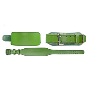 Cinturón de Protección Profesional de Cuero Vacuno de 10 mm, Resistente, Transpirable y Ligero, para Levantamiento de Pesas, Powerlifting y Fisicoculturismo - Product Image 3