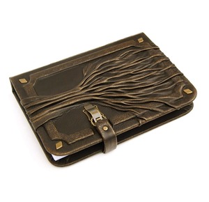 Leather Travel <b>Journal</b> with Tree of <b>Life</b> Design Personalized Notebook Lockable Diary Soft Cover A5 Size Gift Option Custom Quote - Product Image 4